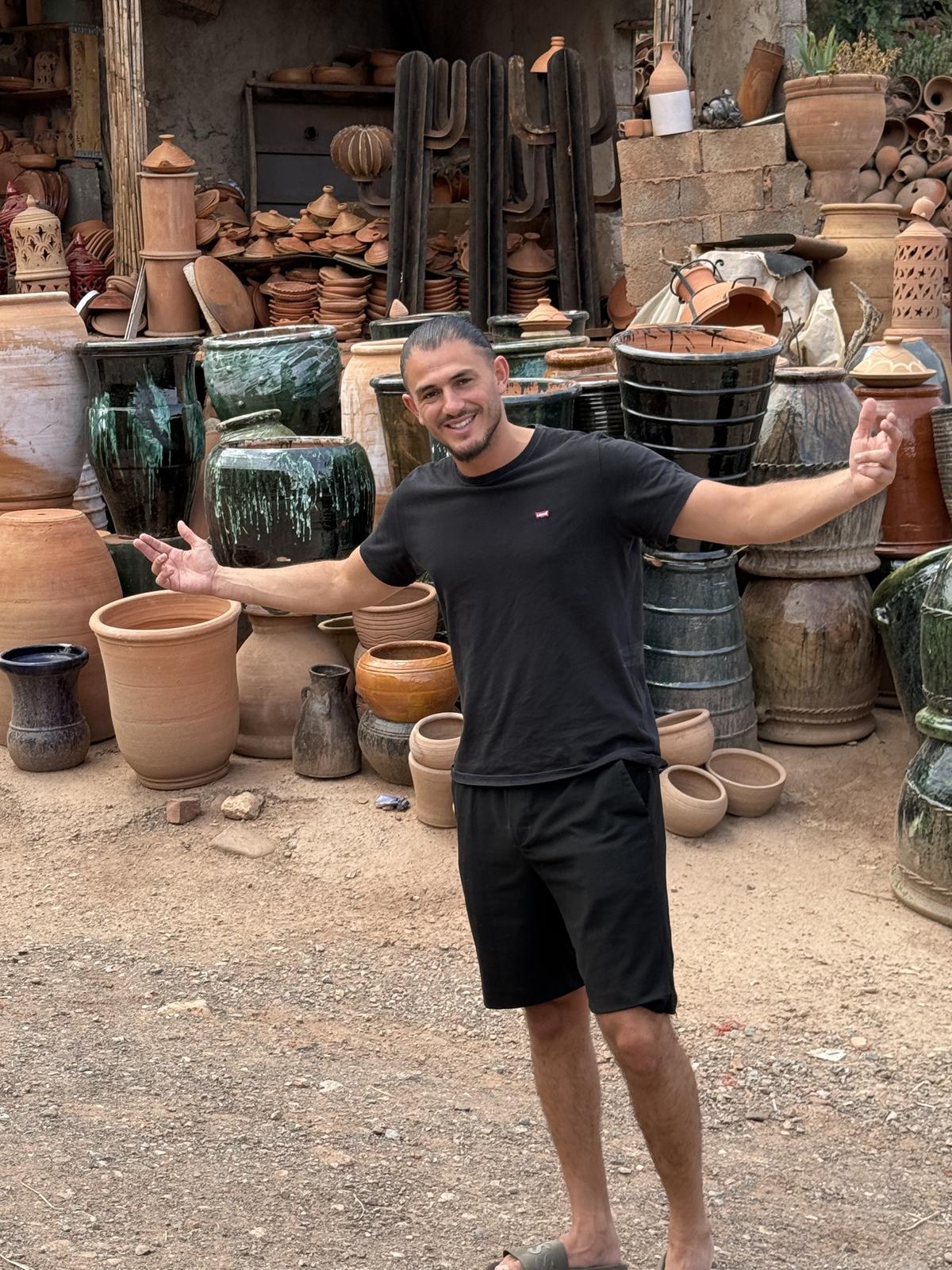 Atelier de poterie artisanale